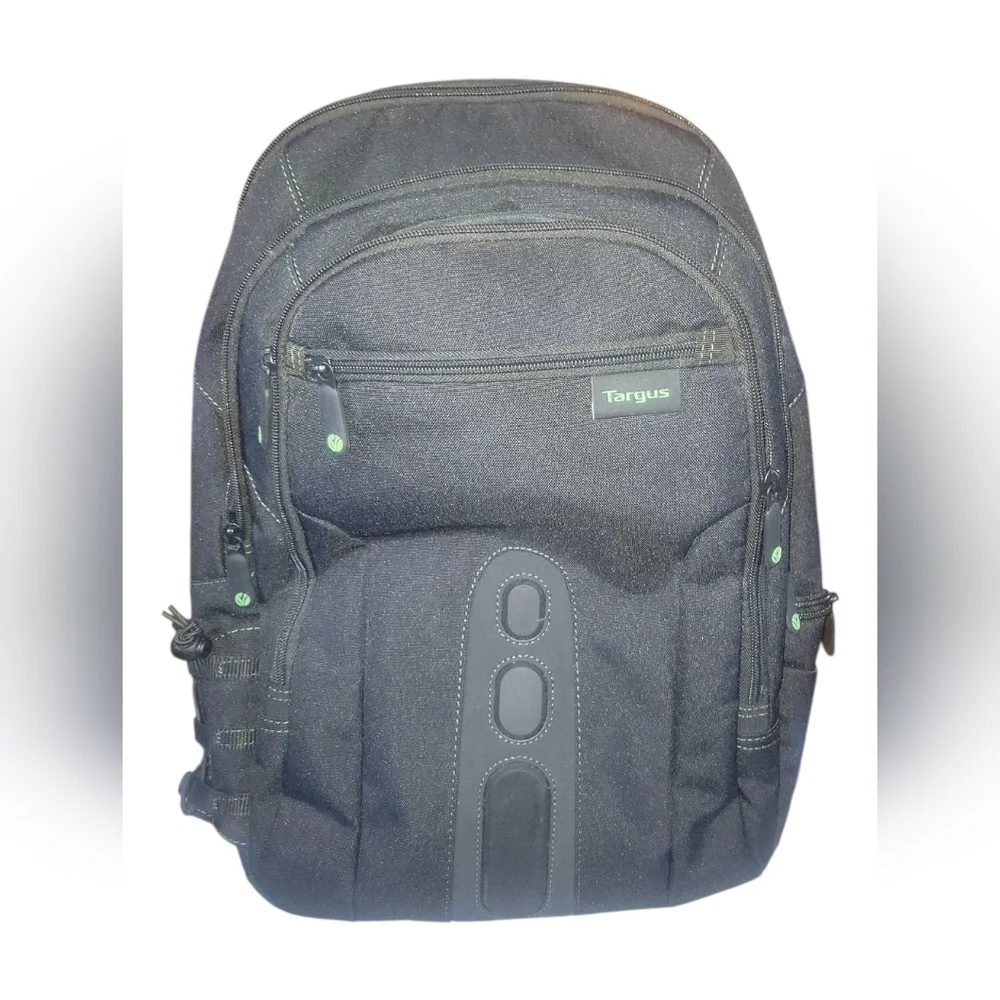Targus 17 Black Spurce Ecosmart Checkpoint-Friendly Men's Backpack